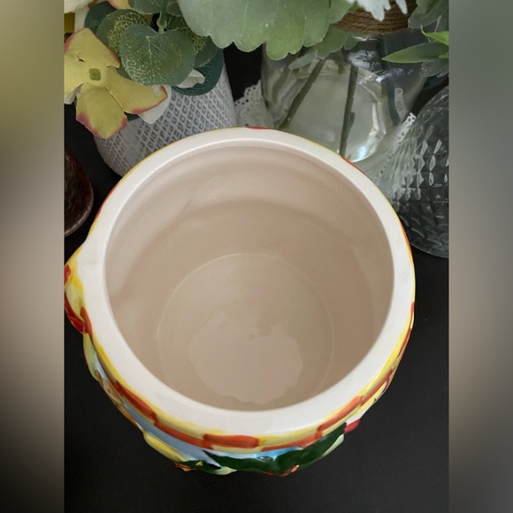 ☃️ VINTAGE COLLECTIBLE CERAMIC SNOWMAN COOKIE JAR! APPROX 9”x 6”. NEVER USED! - Picture 10 of 14